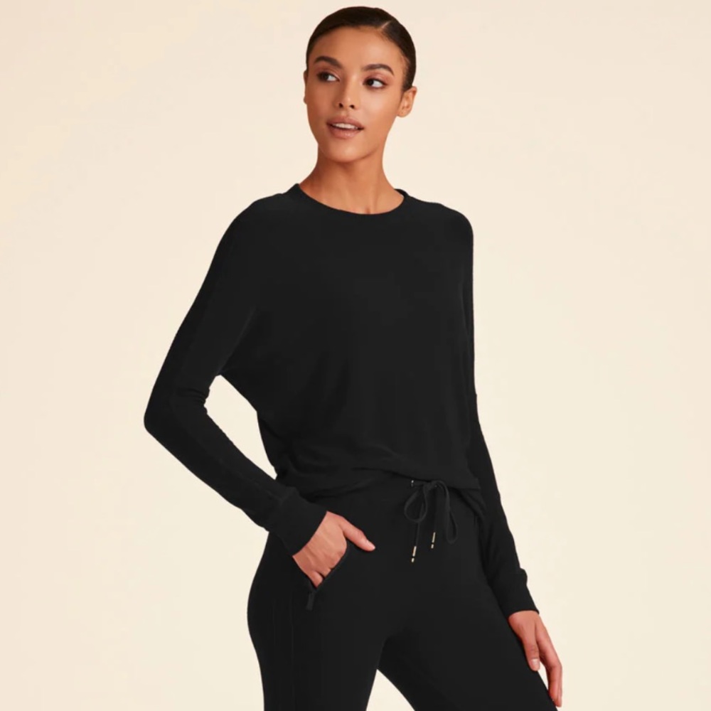 Alala || Rise Sweatshirt || Black || XS || NWT ||